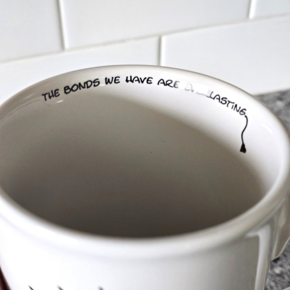 Children of the Inner Light Sister In Law Mug White Black‎ Gingham Handle Marci - Picture 10 of 11